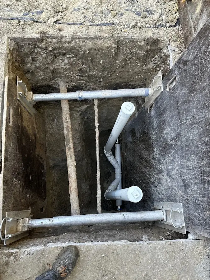 Experienced plumber completing Gas Line Repair work in Walton